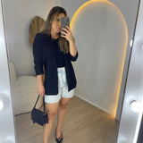 Blazer Alfaiataria Viscolinho