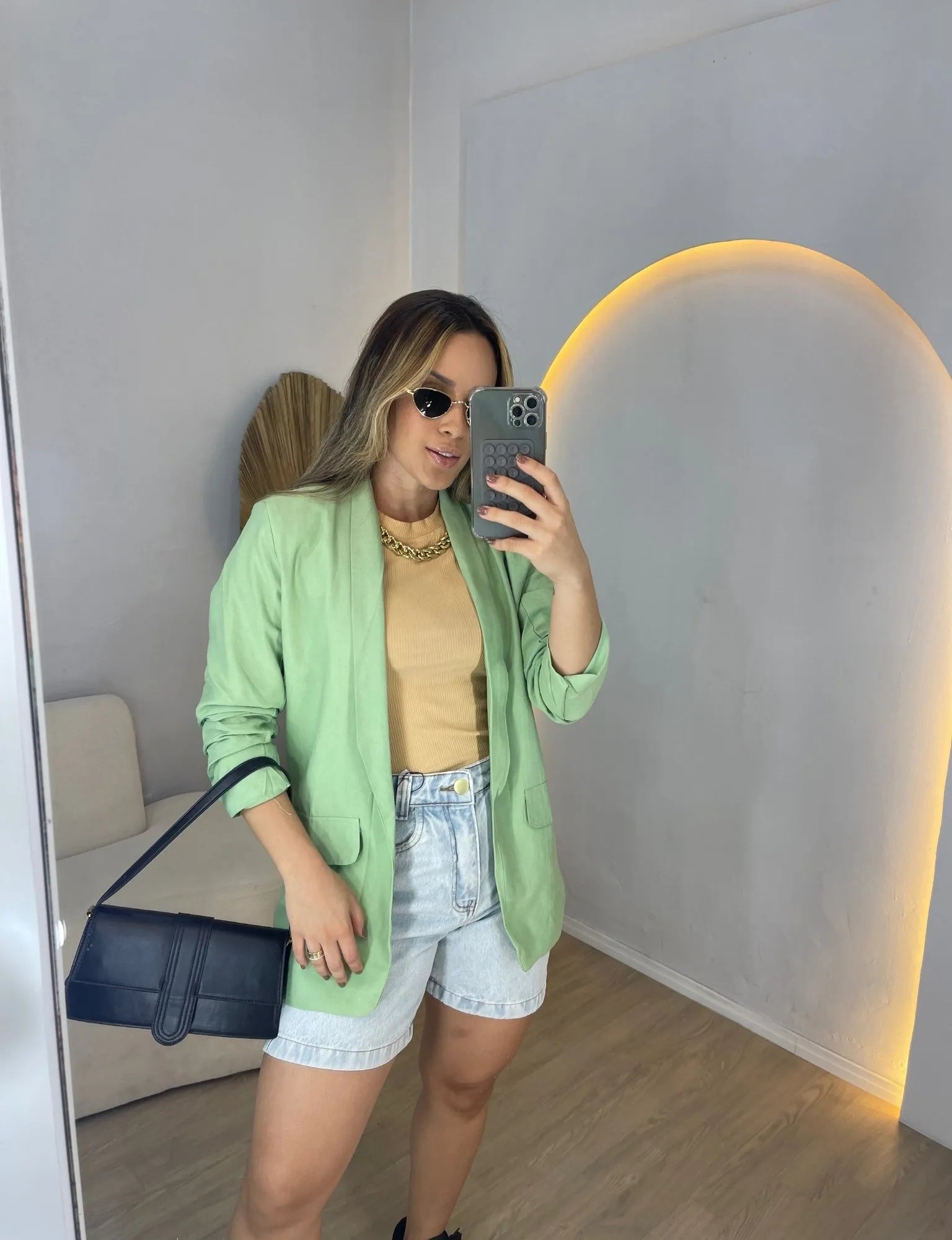 Blazer Alfaiataria Viscolinho