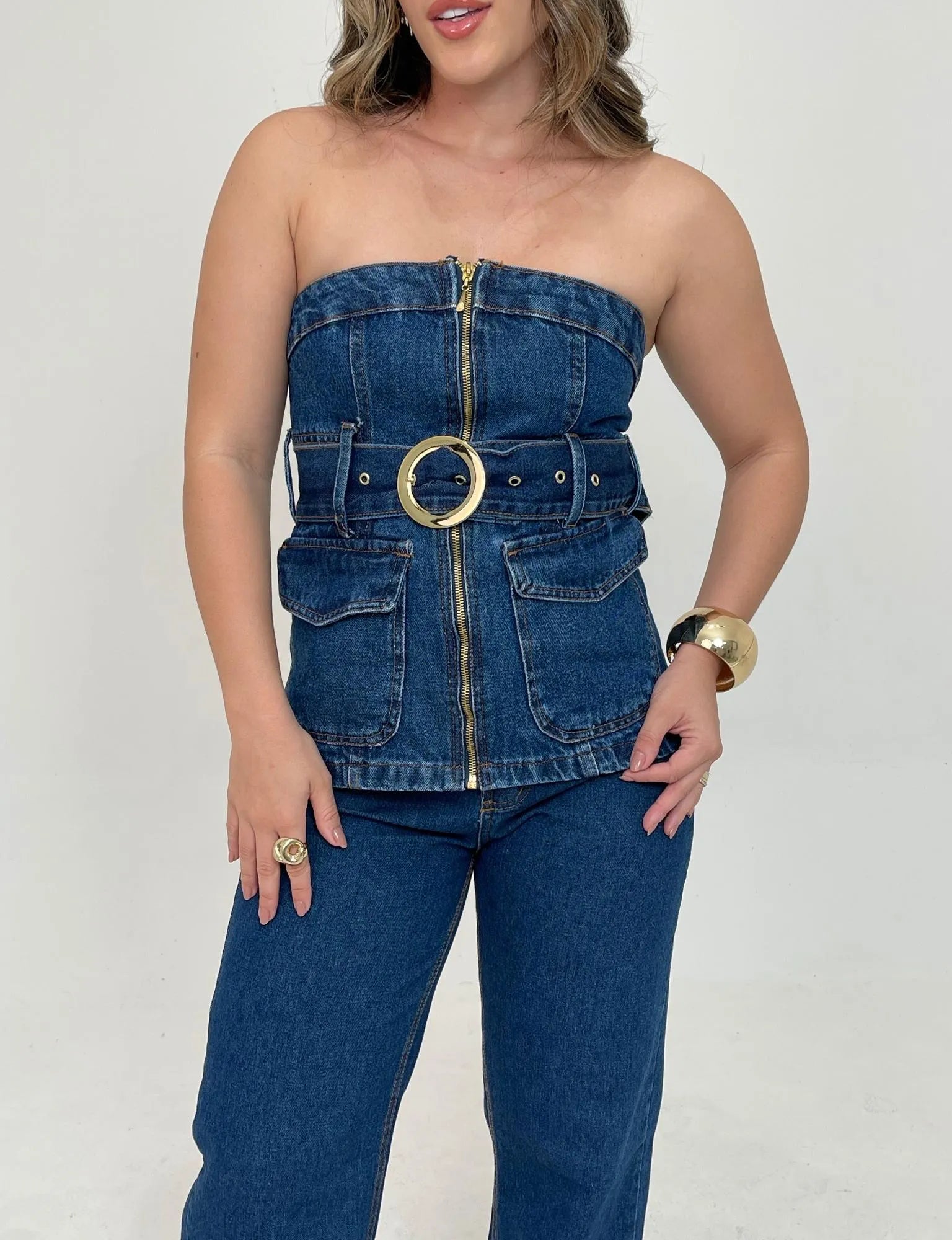 Blusa Sevilla Tomara que Caia Jeans