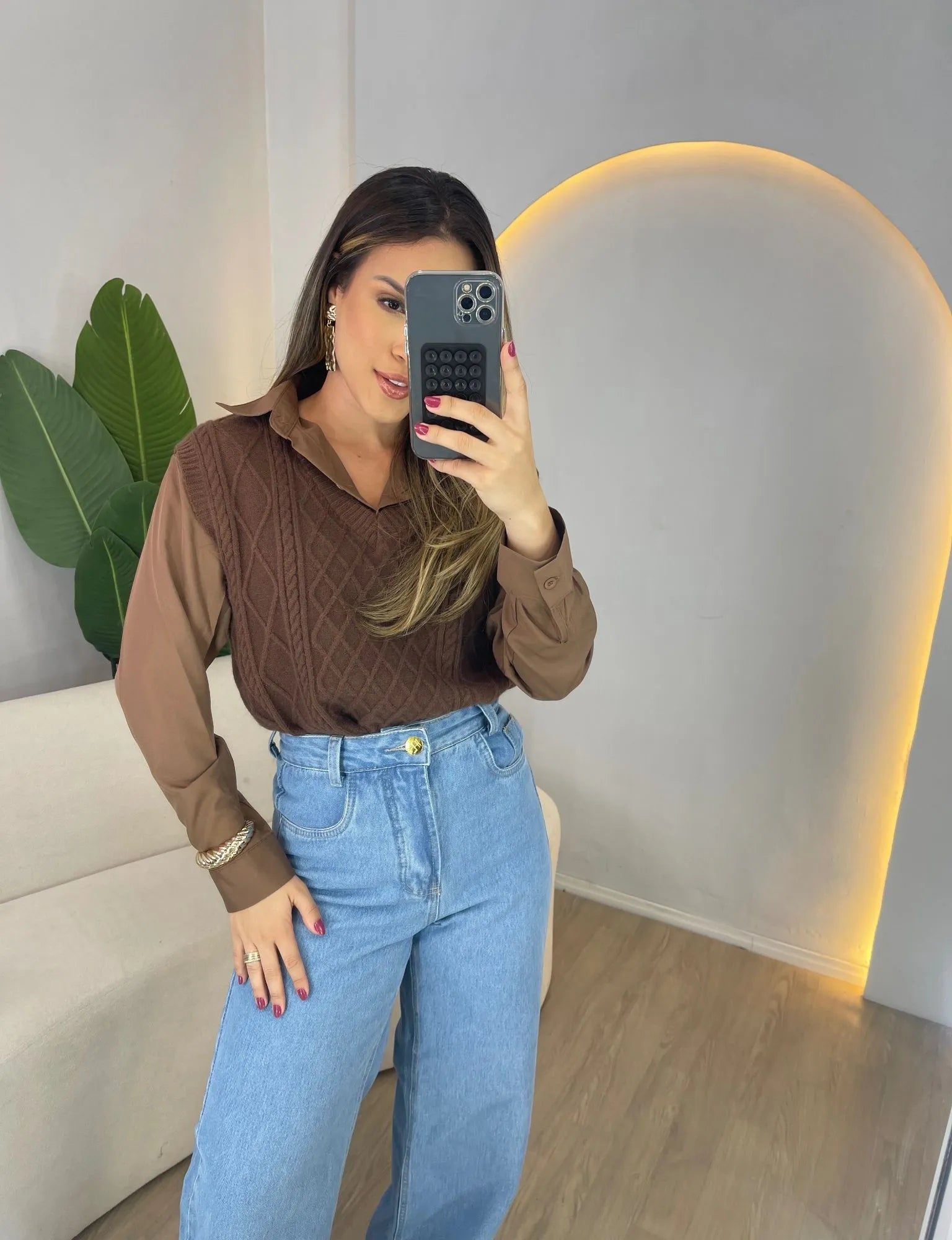 Camisa Social + Sueter Genebra