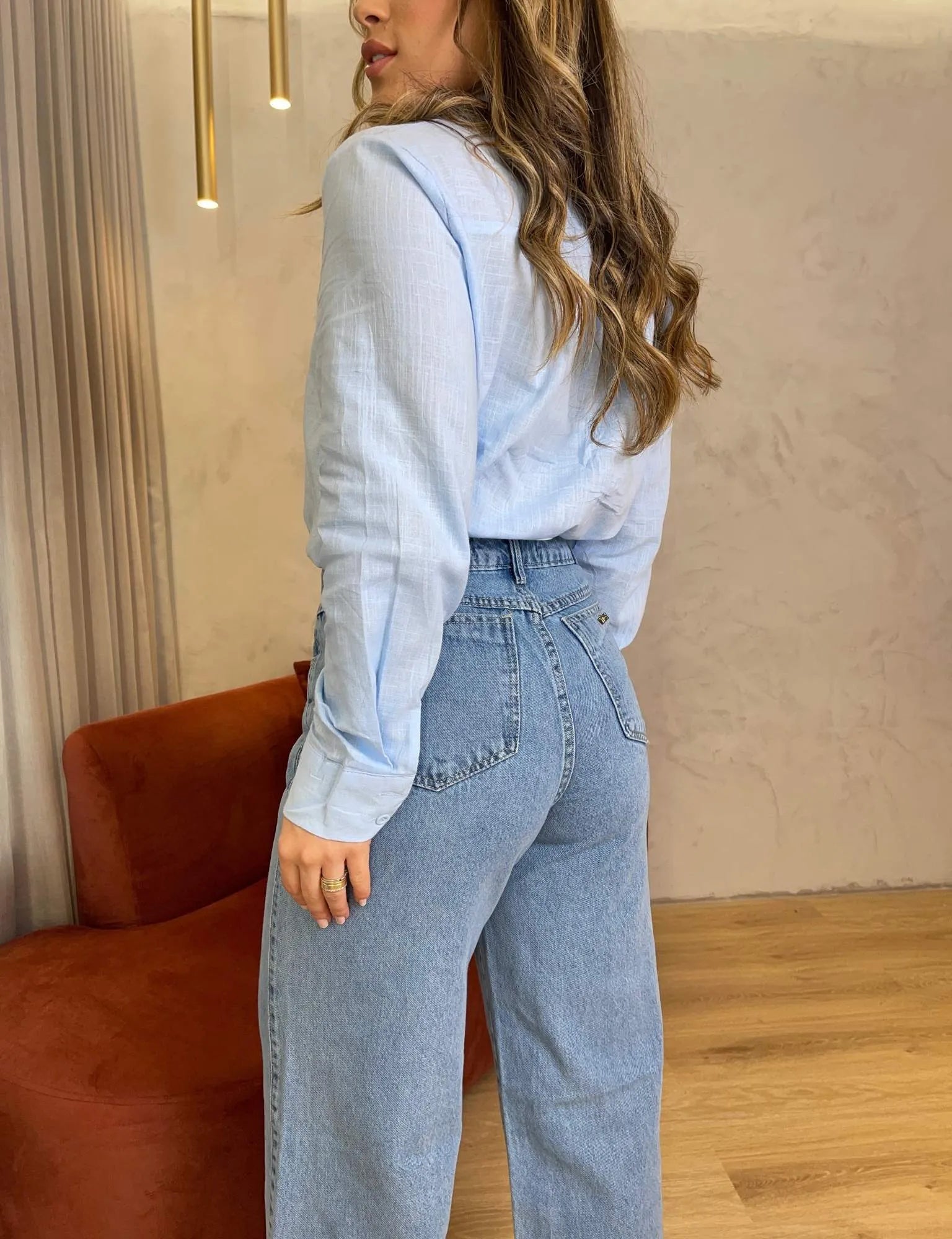 Calça Jeans Wide Leg Verona