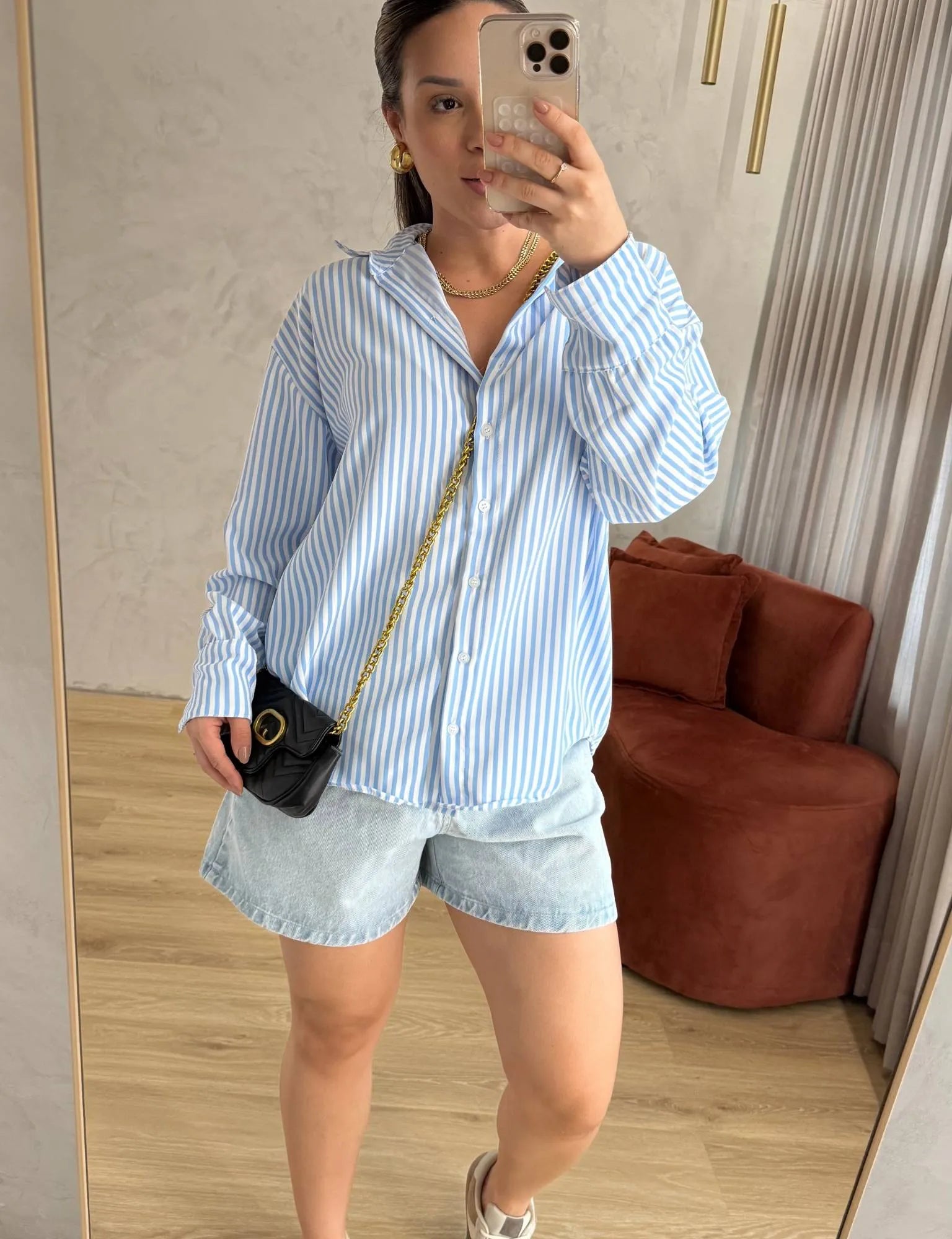 Camisa Social Manga Comprida