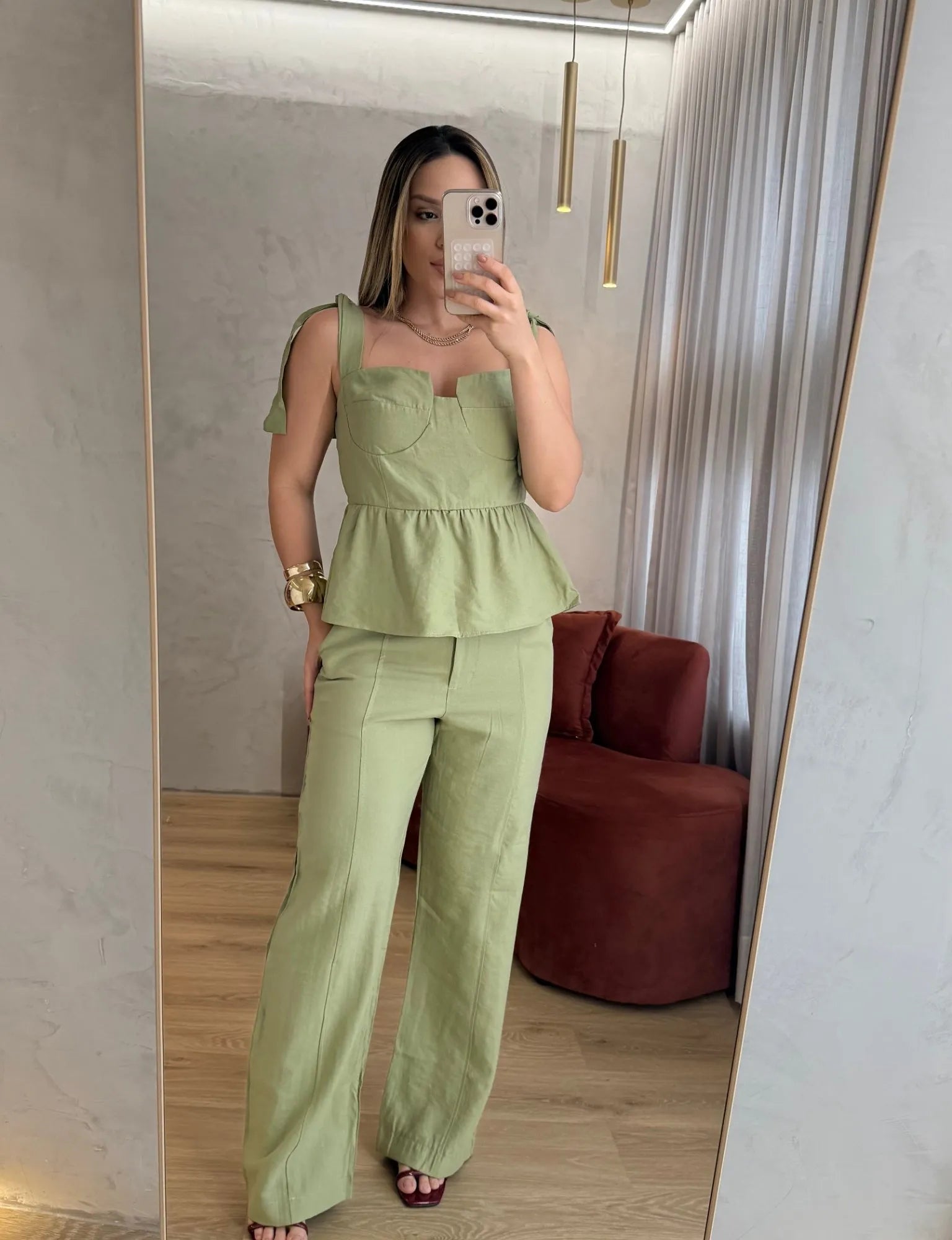 Conjunto Peplum Lua