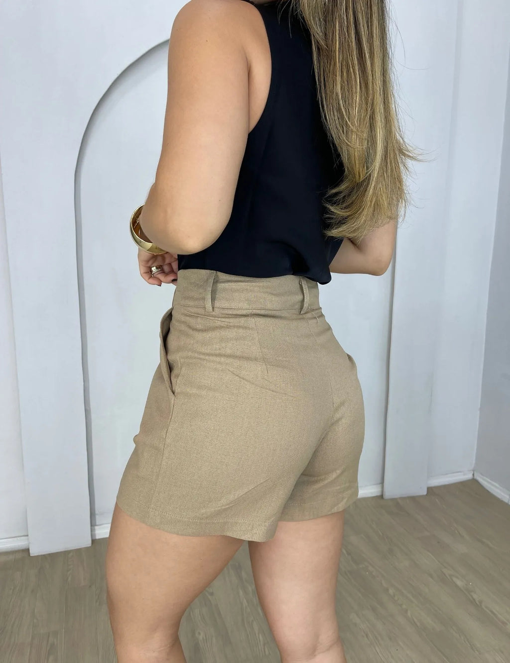 Short Linho Porto